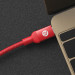 Adam Elements CaSa B200 USB-C to USB-C Cable - USB кабел за MacBook и устройства с USB-C порт (200 cm) (червен) 2