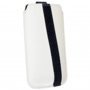 HUGO BOSS Mondaine XL - луксозен кожен калъф за iPhone SE, Samsung, HTC, Sony и др.