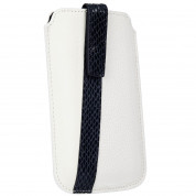 HUGO BOSS Mondaine XL - луксозен кожен калъф за iPhone SE, Samsung, HTC, Sony и др. 3