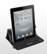 SwitchEasy TRIG - кожен калъф и поставка за iPad и таблети до 10 инча (черен) 6