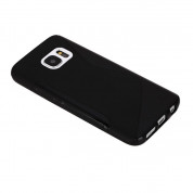 S-Line Cover Case - силиконов (TPU) калъф за Samsung Galaxy S7 (черен) 1