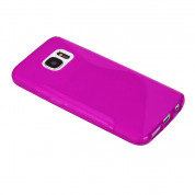 S-Line Cover Case - силиконов (TPU) калъф за Samsung Galaxy S7 (розов) 1