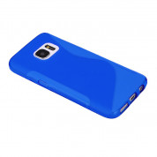 S-Line Cover Case - силиконов (TPU) калъф за Samsung Galaxy S7 (син) 1