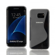 S-Line Cover Case - силиконов (TPU) калъф за Samsung Galaxy S7 Edge (прозрачен)