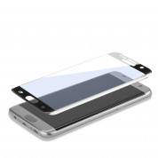 4smarts Second Glass Curved - калено стъклено защитно покритие с извити ръбове за целия дисплея на Samsung Galaxy S7 Edge (прозрачен-черен)