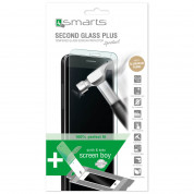 4smarts Second Glass Plus Aluminium Framefor iPhone 6, iPhone 6S (gold) 3