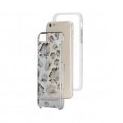 CaseMate Naked Tough Striped Floral Case - дизайнерски кейс с висока защита за iPhone 6S, iPhone 6 2