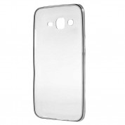 Ultra-Slim Case - тънък силиконов (TPU) калъф (0.3 mm) за Samsung Galaxy J5 (сив)