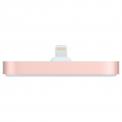 Apple iPhone Lightning Dock - оригинална универсална док станция за iPhone и iPod с Lightning (розово злато) 2
