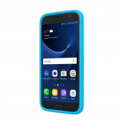 Incipio Octane Case - удароустойчив хибриден кейс за Samsung Galaxy S7 (прозрачен-син) 2