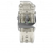 CaseMate Sheer Glam Strap - еластична каишка за Apple Watch 38мм, 40мм (прозрачен-златист) 5