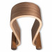 4smarts Basic Wood Stand - качествена дизайнерска дървена поставка за слушалки  2