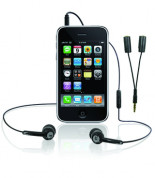 Macally TunePal - слушалки с микрофон и аудио сплитер за iPhone, iPad, iPod и мобилни устройства 1