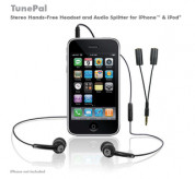 Macally TunePal - слушалки с микрофон и аудио сплитер за iPhone, iPad, iPod и мобилни устройства