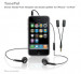 Macally TunePal - слушалки с микрофон и аудио сплитер за iPhone, iPad, iPod и мобилни устройства 1