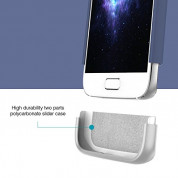 Prodigee Accent Case - поликарбонатов слайдер кейс за Samsung Galaxy S7 (син-сребрист) 3