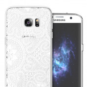 Prodigee Scene Case - хибриден удароустойчив кейс за Samsung Galaxy S7 Edge (бял) 1