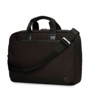 Knomo Maxwell 15 Slim Briefcase - унисекс чанта за преносими компютри до 15 инча (черна)