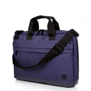 Knomo Turin 14 Slim Briefcase - унисекс чанта за преносими компютри до 14 инча (синя) 1