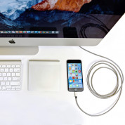 Fuse Chicken Armour Charge - стоманен Lightning кабел за iPhone, iPad, iPod с Lightning (1 метър) 2