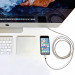 Fuse Chicken Armour Charge - стоманен Lightning кабел за iPhone, iPad, iPod с Lightning (1 метър) 3