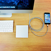 Fuse Chicken Armour Charge - стоманен Lightning кабел за iPhone, iPad, iPod с Lightning (1 метър) 3
