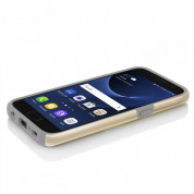 Incipio Dual Pro Case - удароустойчив хибриден кейс за Samsung Galaxy S7 (златист) 4