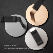 Elago H Stand - дизайнерска алуминиева поставка за слушалки (тъмносива) 7