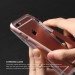 Elago Aluminum Bumper - алуминиев бъмпер и покрития за дисплея и задната част за iPhone 6S (тъмносив) 7