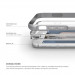 Elago Aluminum Bumper - алуминиев бъмпер и покрития за дисплея и задната част за iPhone 6S (сребрист) 3