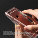 Elago Aluminum Bumper - алуминиев бъмпер и покрития за дисплея и задната част за iPhone 6S (златист) 7