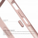 Elago Aluminum Bumper - алуминиев бъмпер и покрития за дисплея и задната част за iPhone 6S (розово злато) 5