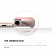Elago S6 Slim Fit Case + HD Clear Film - качествен кейс и HD покритие за iPhone 6, iPhone 6S (розово злато) 5