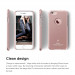 Elago S6 Slim Fit Case + HD Clear Film - качествен кейс и HD покритие за iPhone 6, iPhone 6S (розово злато) 2