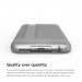Elago S6 Glide Frosted Case - слайдър кейс и защитни покрития за дисплея и задната част за iPhone 6 (прозрачен-мат) 2