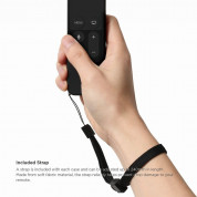 Elago R1 Intelli Case - удароустойчив силиконов калъф за Apple TV Siri Remote (черен) 5