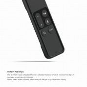 Elago R1 Intelli Case - удароустойчив силиконов калъф за Apple TV Siri Remote (черен) 3