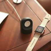Elago W2 Watch Stand - силиконова поставка за Apple Watch (черна) 6