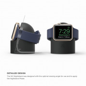Elago W2 Watch Stand - силиконова поставка за Apple Watch (черна) 4
