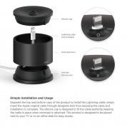 Elago D Stand Lightning Charging Station - док станция за iPhone, iPad mini, Siri Remote, Magic Mouse и Airpods (черна) 3
