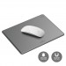 Elago Leather Mouse Pad - дизайнерски кожен пад за мишка (тъмносив) 1