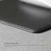 Elago Leather Mouse Pad - дизайнерски кожен пад за мишка (тъмносив) 4