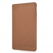 Comma Elegant Case - кожен калъф и поставка за iPad mini 4 (кафяв)
