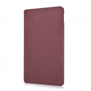 Comma Elegant Case - кожен калъф и поставка за iPad mini 4 (червен)