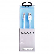 Comma Easy Cable MFI Lightning Data Cable 1m. - сертифициран плетен Lightning кабел (100 см) за iPhone, iPad и iPod с Lightning вход (златист) 4