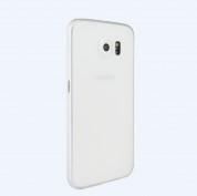 Redneck PP Case - тънък полимерен кейс (0.35 mm) за Samsung Galaxy S6 Edge Plus (прозрачен-матиран) (bulk) 3
