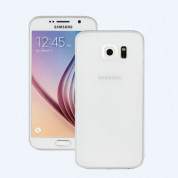 Redneck PP Case - тънък полимерен кейс (0.35 mm) за Samsung Galaxy S6 Edge Plus (прозрачен-матиран) (bulk)
