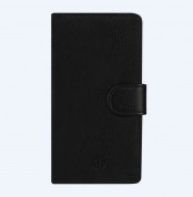 Redneck Prima Folio - кожен калъф, тип портфейл и поставка за Sony Xperia Z5 (черен) 1