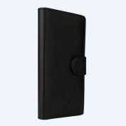 Redneck Prima Folio - кожен калъф, тип портфейл и поставка за Sony Xperia Z5 (черен) 5