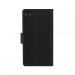 Redneck Prima Folio - кожен калъф, тип портфейл и поставка за Sony Xperia Z5 Compact (черен) 3
